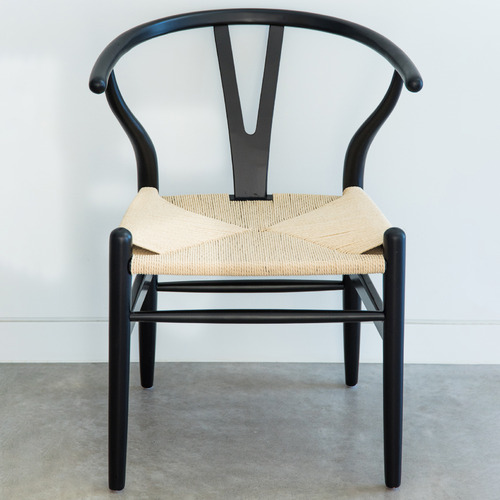 LilaInteriors Hans Wegner Replica Wishbone Dining Chair Temple